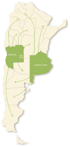 NV-mapa argentina